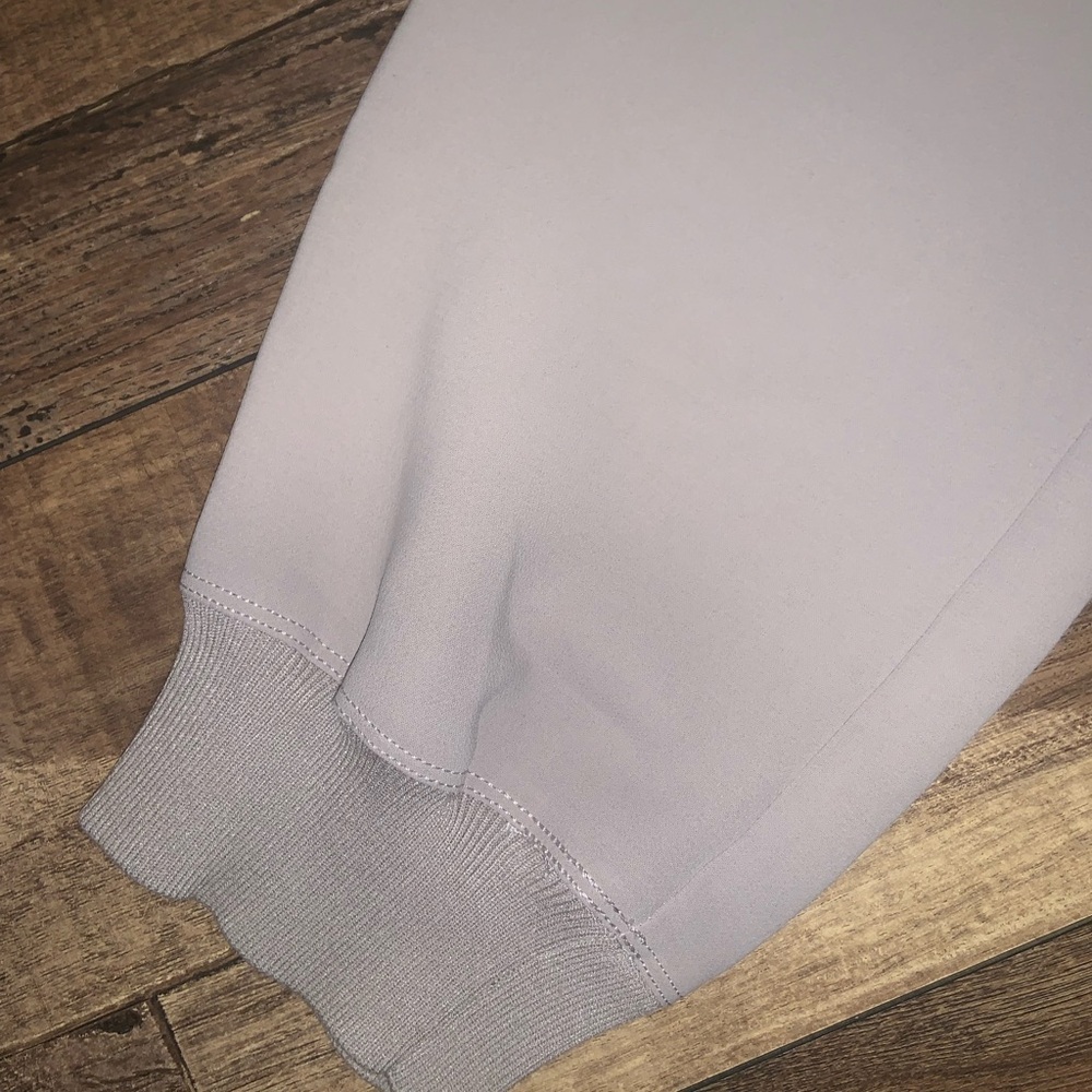 Aritzia Wilfred Buffon Pant Crepe Drawstring Joggers spring casual elastic $98 - Picture 6 of 6